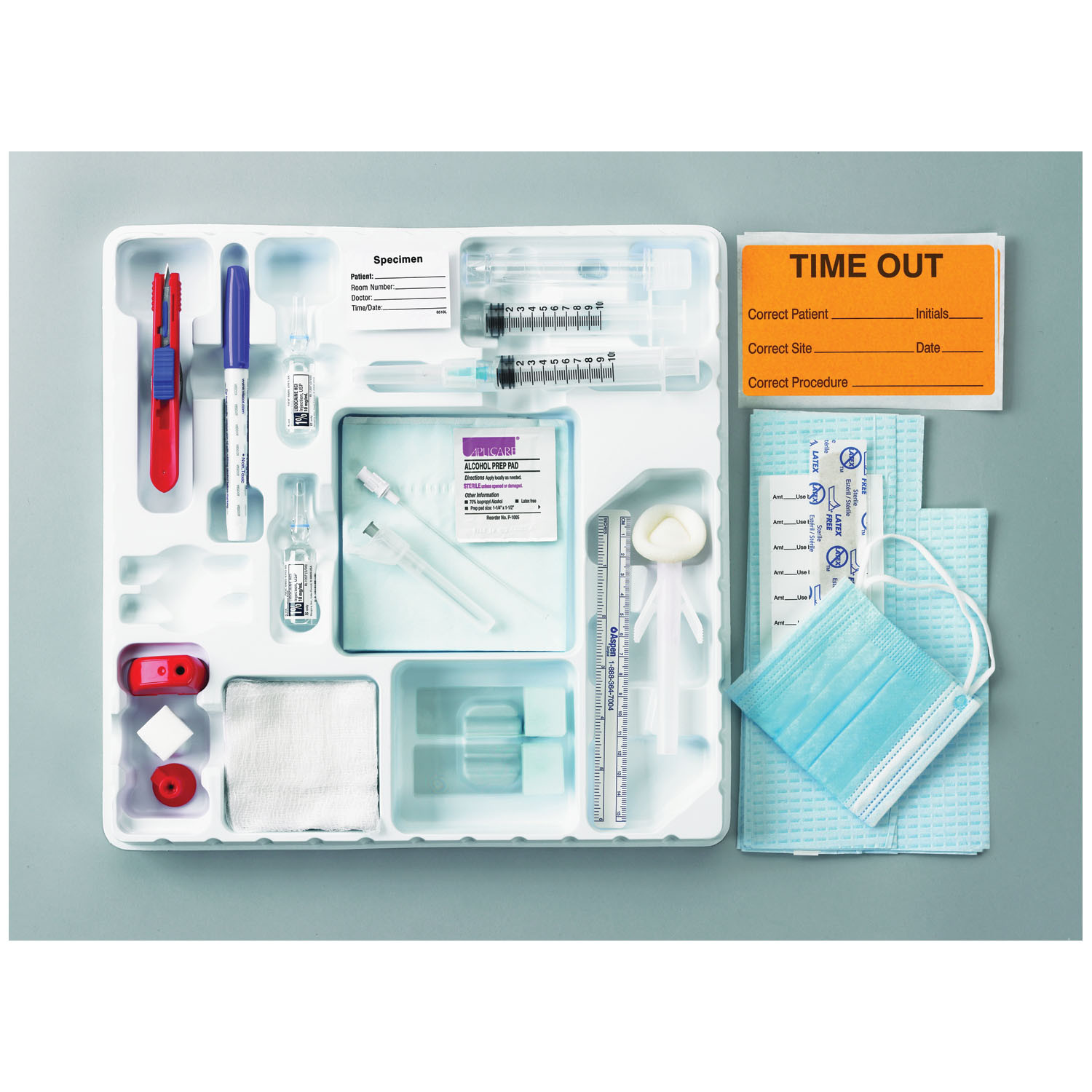 Busse Safety-Deluxe Biopsys Tray
