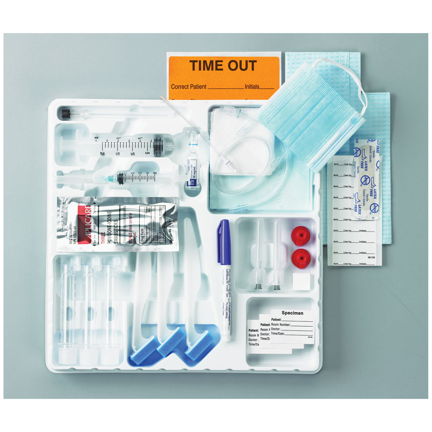 Busse Safety-Deluxe Myelogram Tray