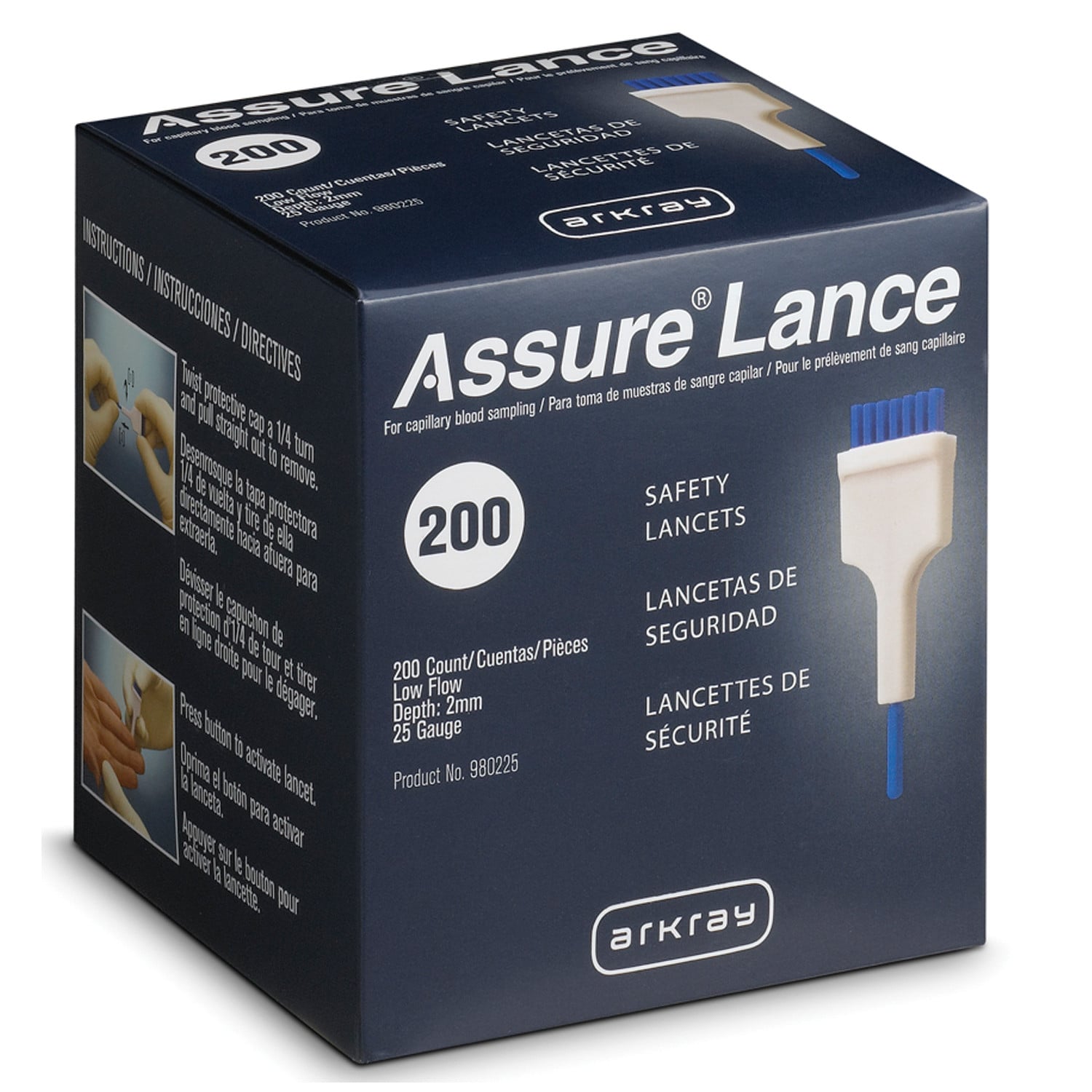 Arkray Assure Lance Low Flow Lancets
