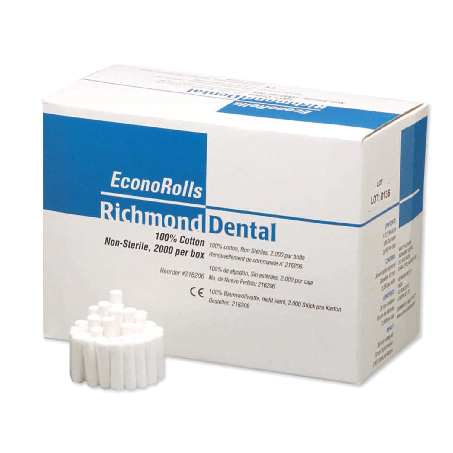 Richmond Economy Cotton Rolls