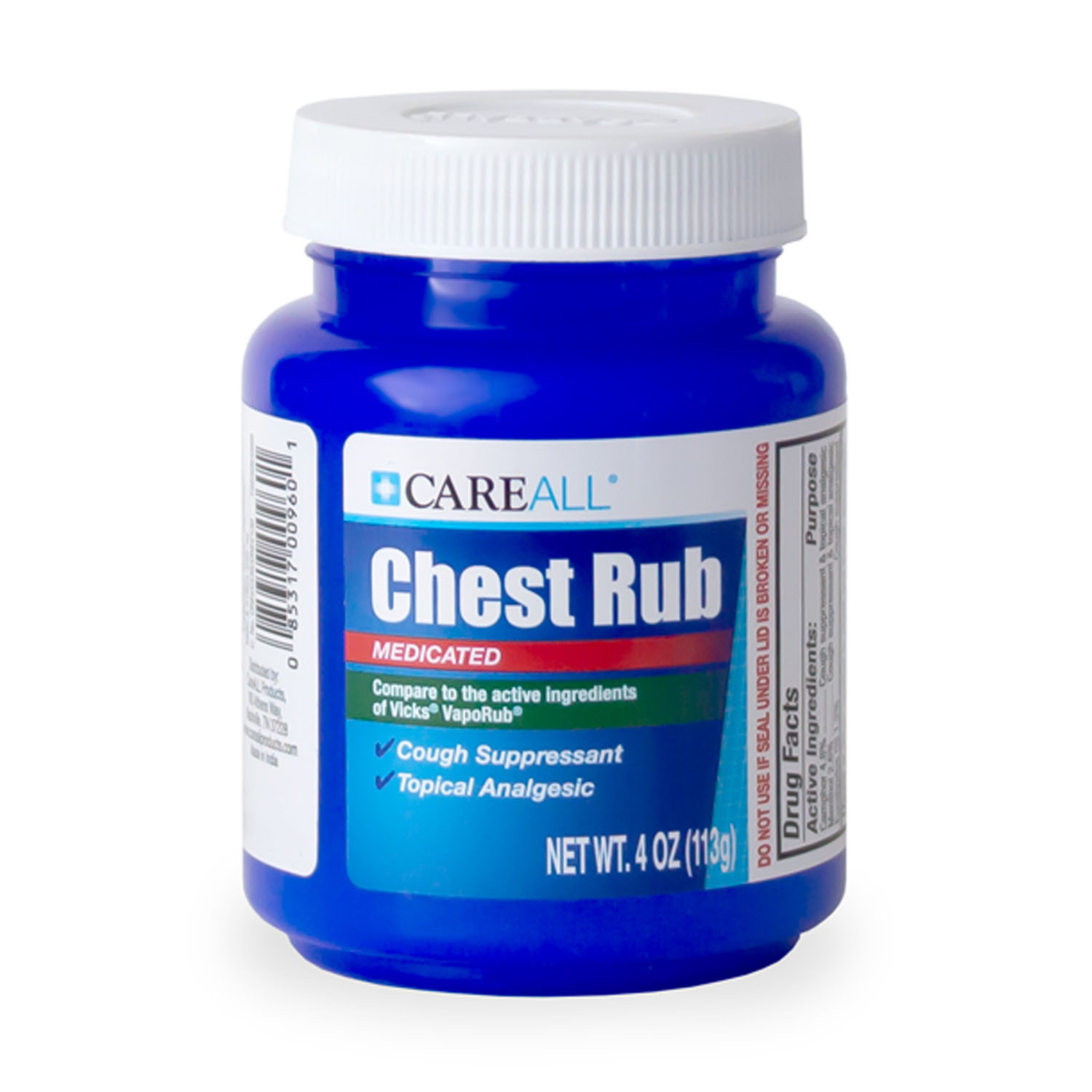New World Imports Careall Chest Rub