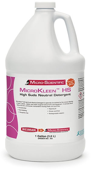 Micro-Scientific High Suds Neutral Liquid & Powder Detergents