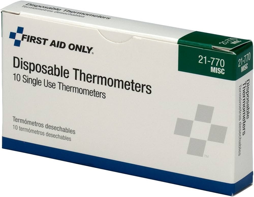First Aid Only/Acme United Disposable Thermometers
