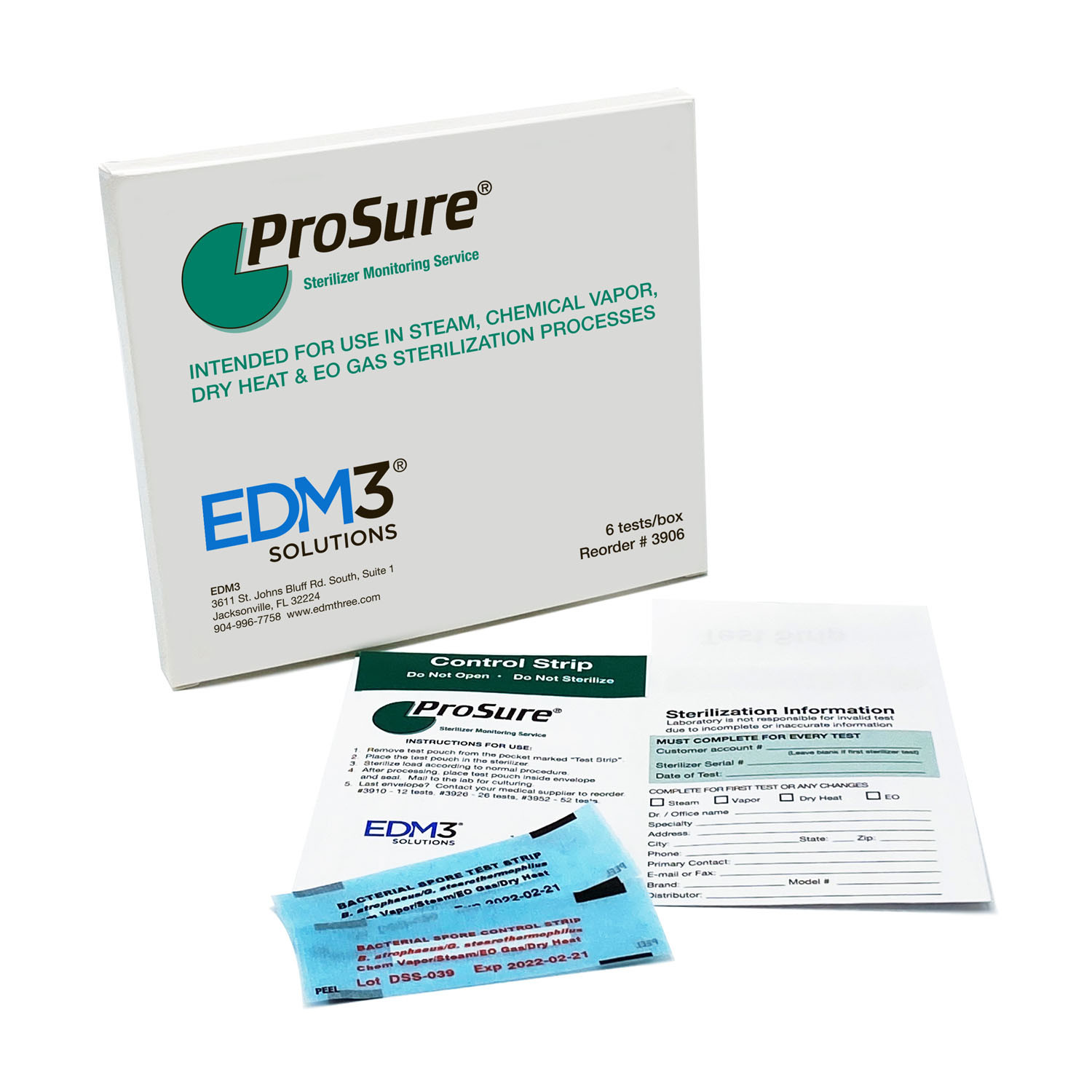 Edm3 Prosure Autoclave Test System