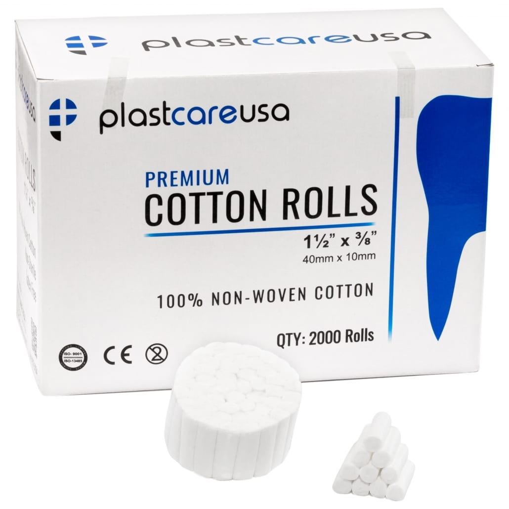 Cotton Rolls, Non-Woven, Non-Sterile