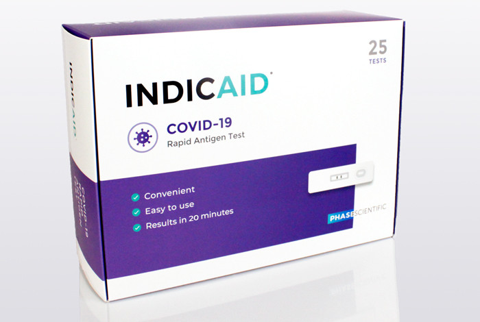 Indicaid Rapid Strep A Antigen Test