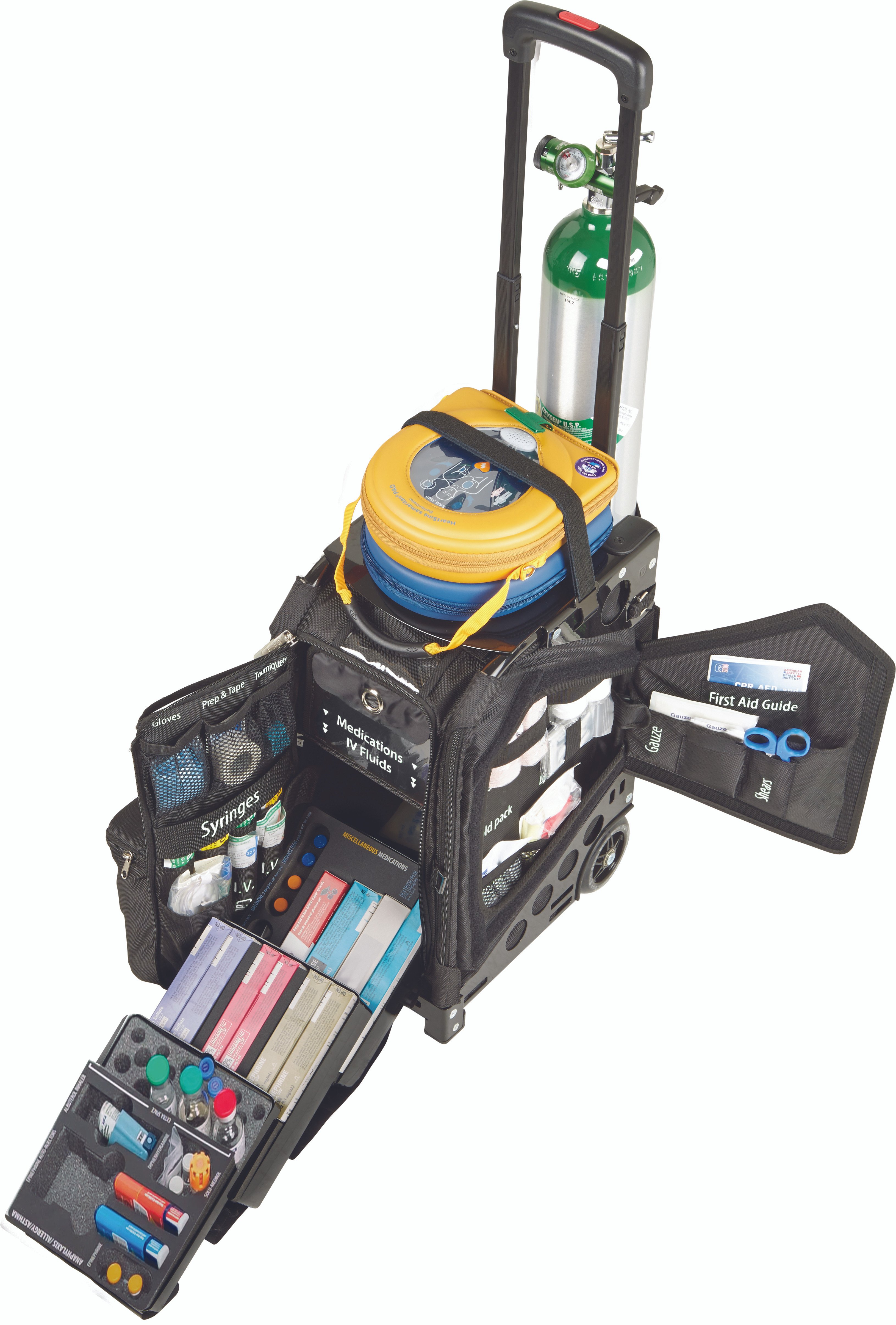 STAT KIT Z-1000 Mobile ACLS Emergency Medical Kit