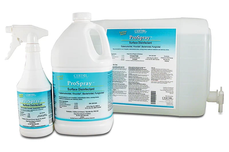 Certol Prospray Surface Cleaner/Disinfectant