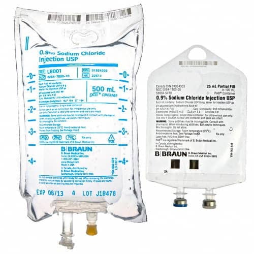 B Braun Dextrose & Sodium Chloride Injections