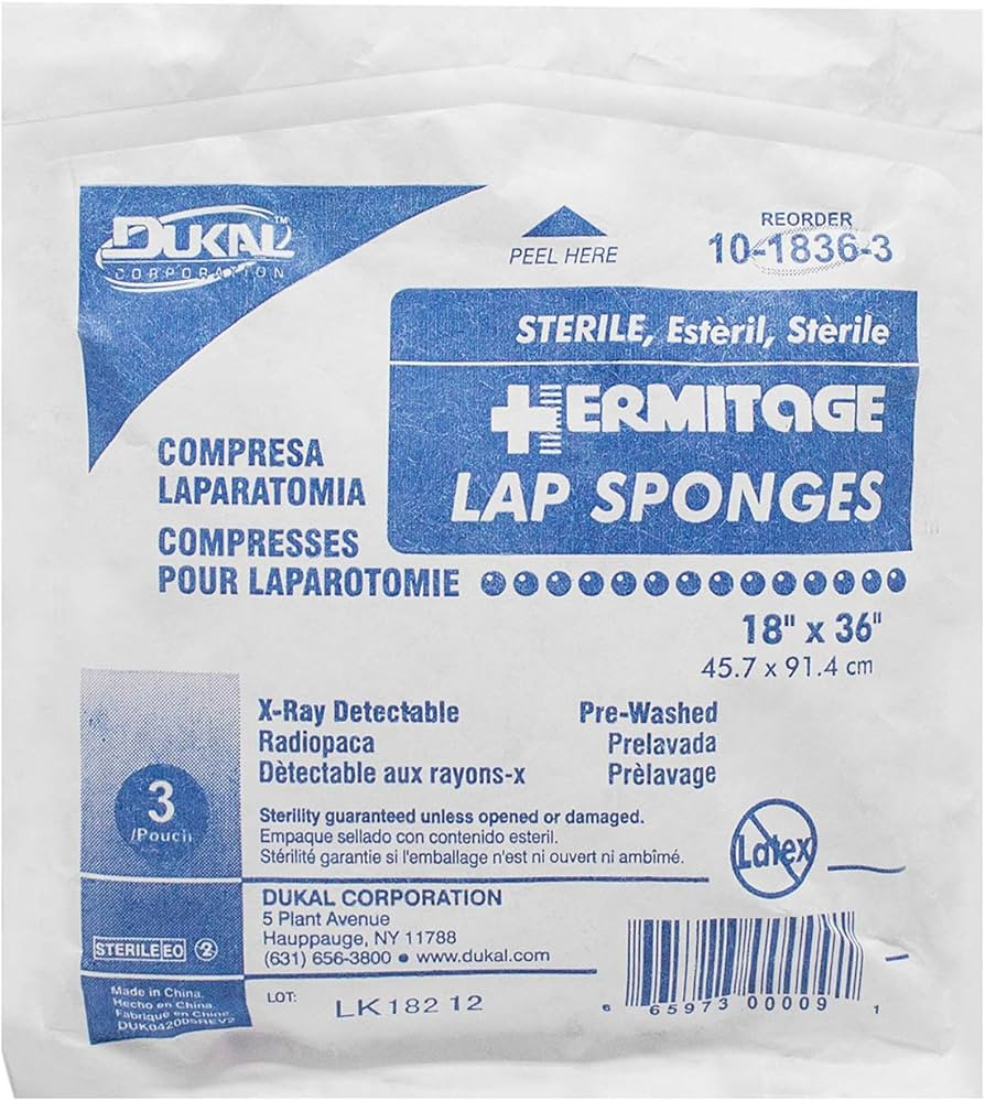 Dukal Laparotomy Sponges