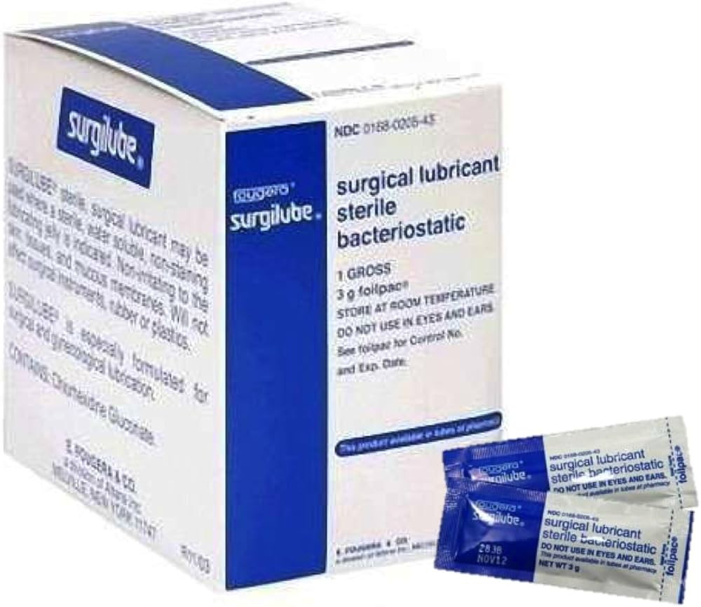 Hr Surgilube Surgical Lubricant