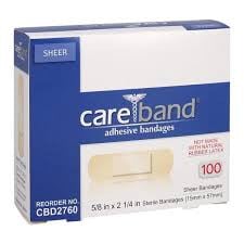 Aso Careband Plastic Adhesive Strip Bandages