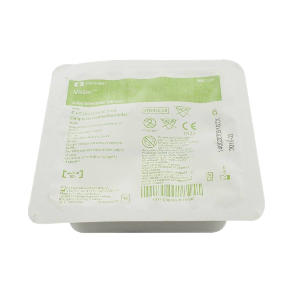 Cardinal Health Vistec X-Ray Detectable Sponges