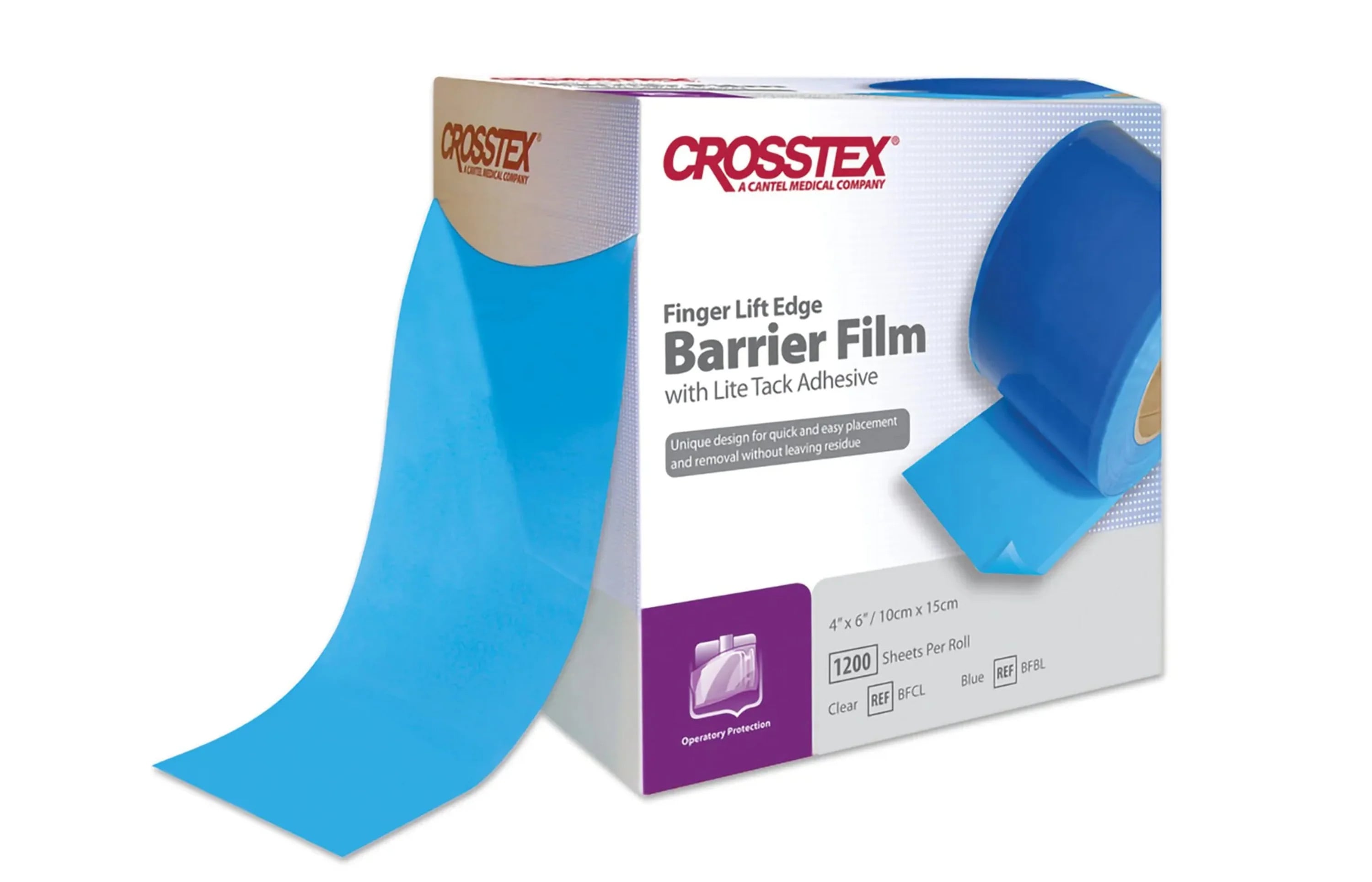 Crosstex Barrier Film With Finger Lift Edge