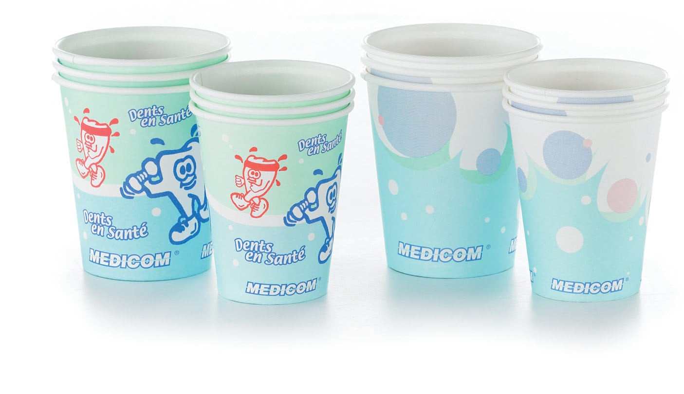 Medicom Poly Coated Paper Cups 