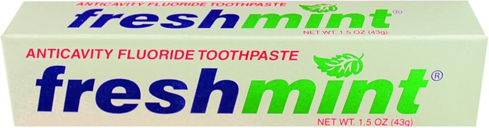 NEW WORLD IMPORTS FRESHMINT FLUORIDE TOOTHPASTE