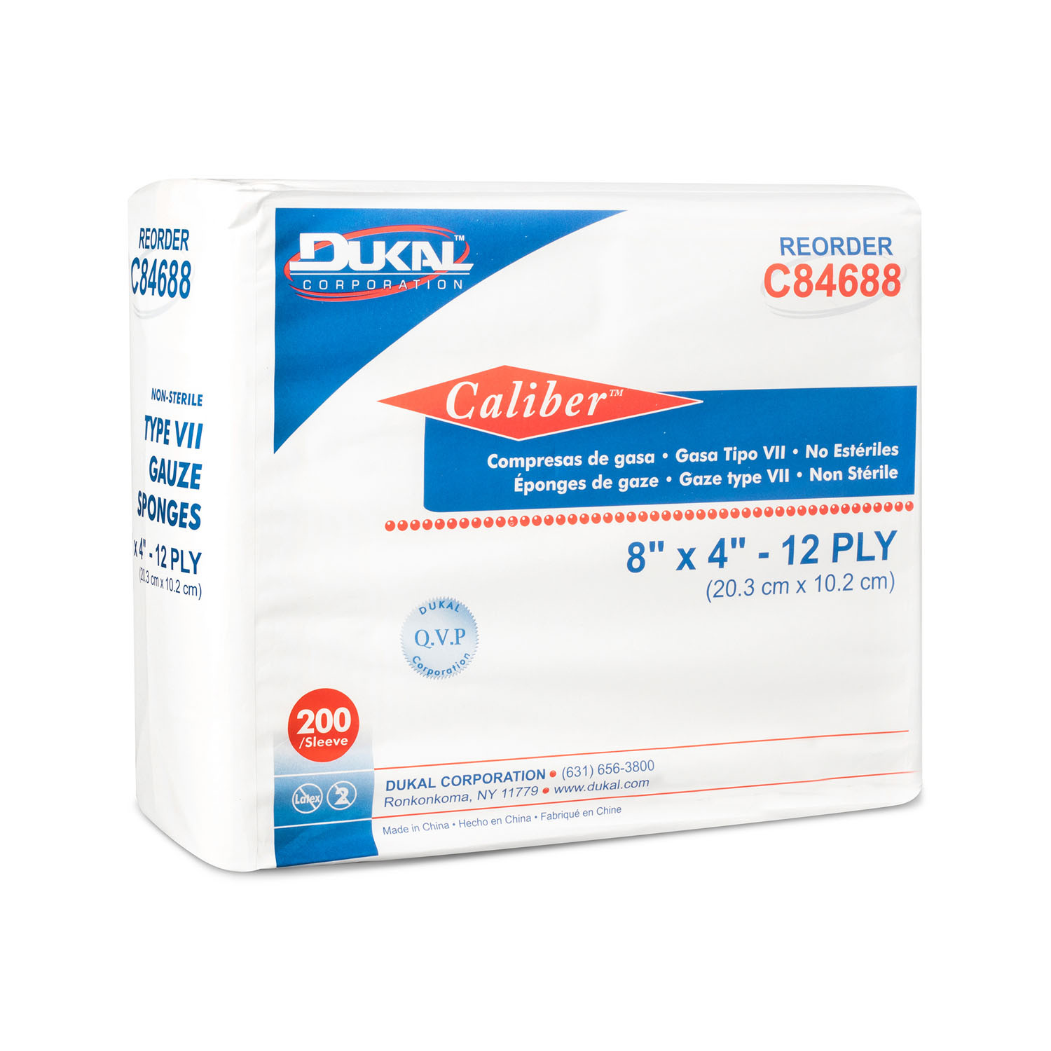 Dukal Caliber Gauze Sponges