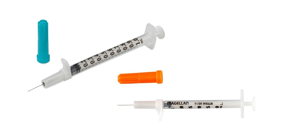 Cardinal Health Magellan Insulin & Tb Safety Syringe