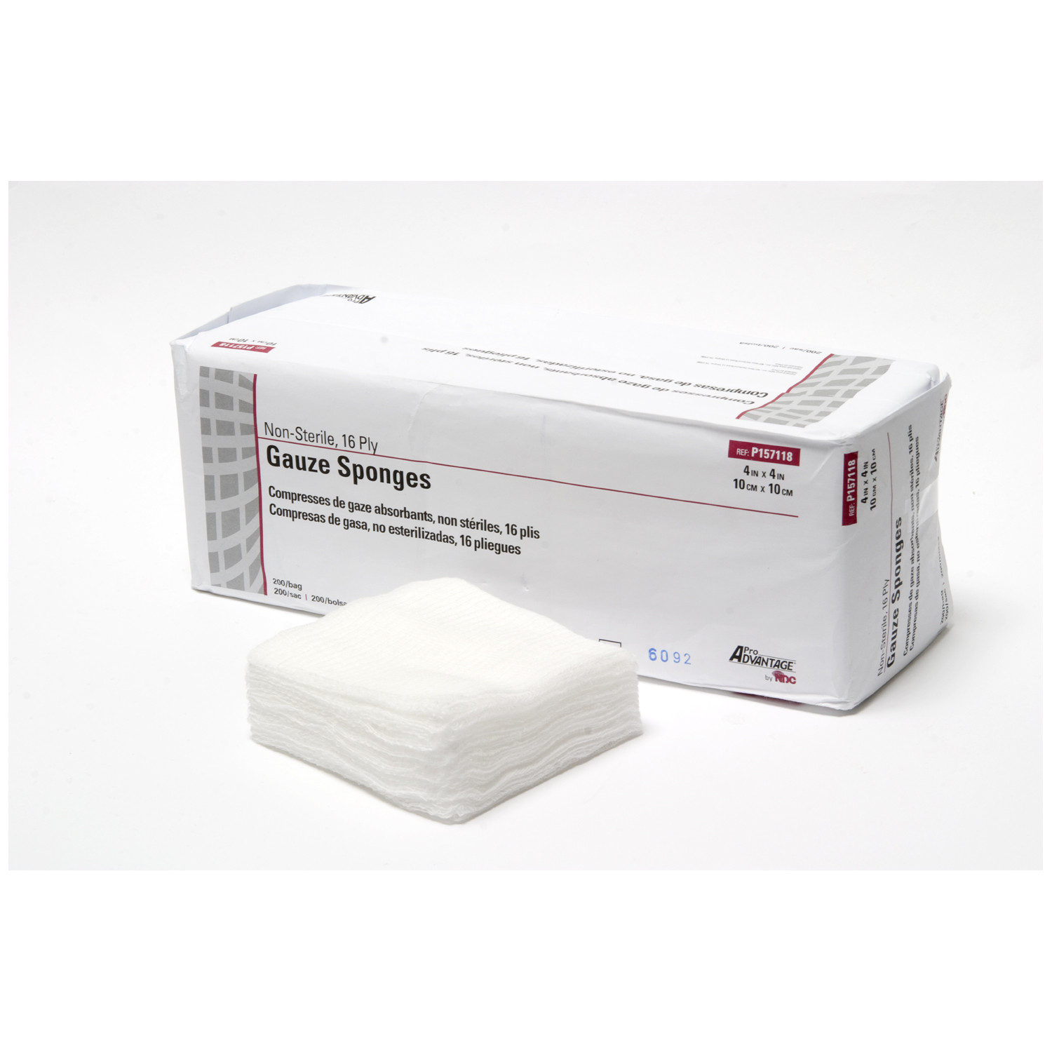 Pro Advantage Gauze Sponges - Non-Sterile