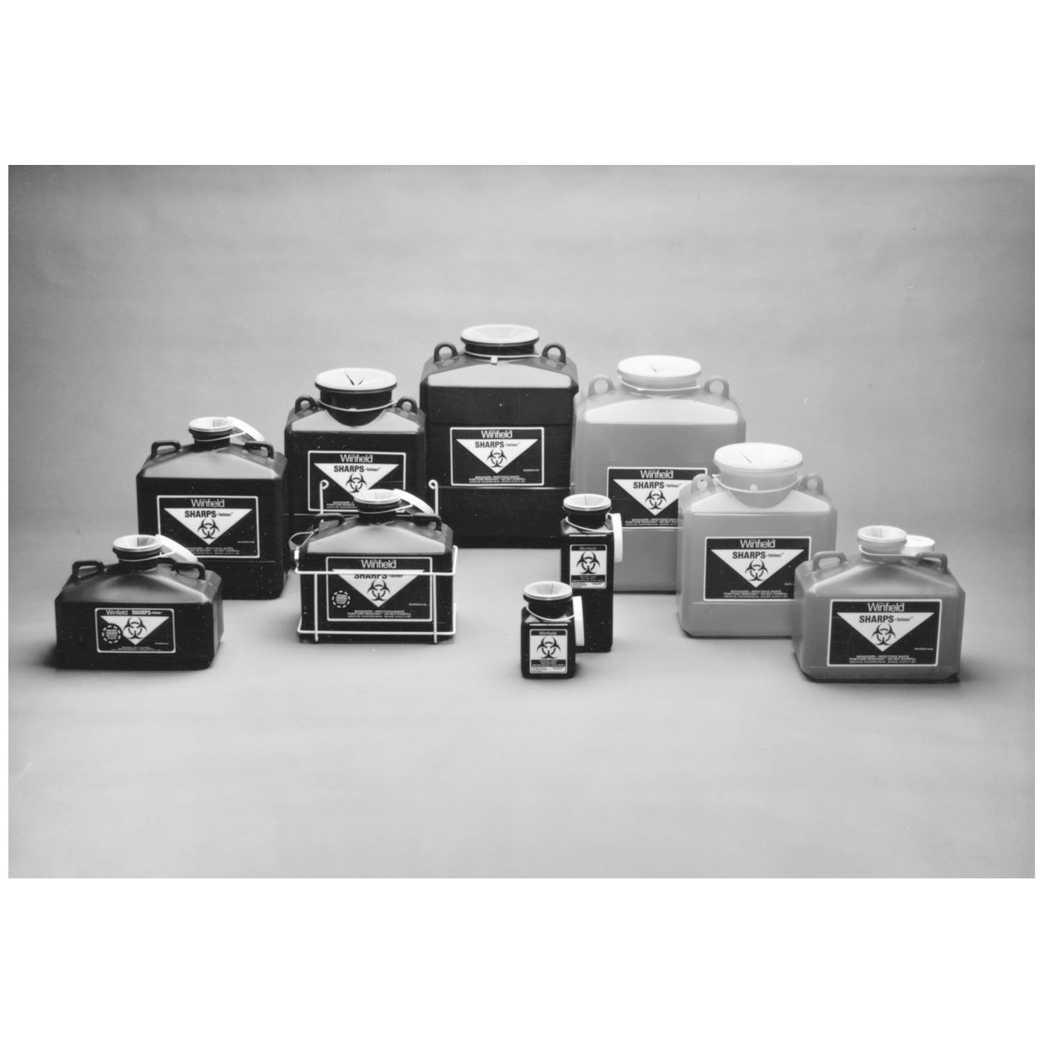 Medegen Non-Stackable Sharps Containers - Polypropylene