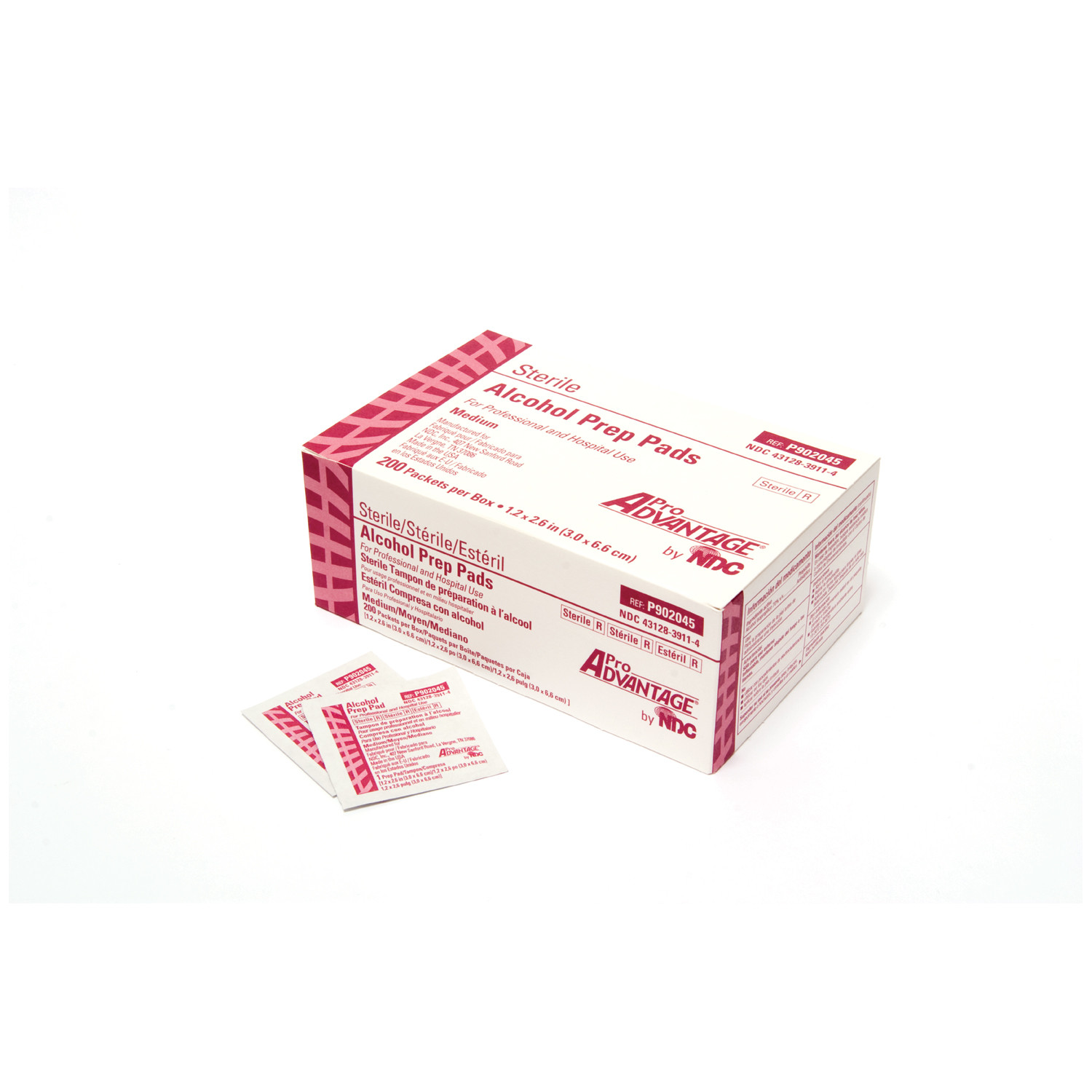 Pro Advantage Alcohol Prep Pads