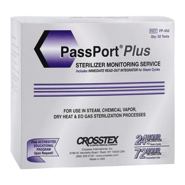Crosstex Passport Plus Mail-In Monitoring Service