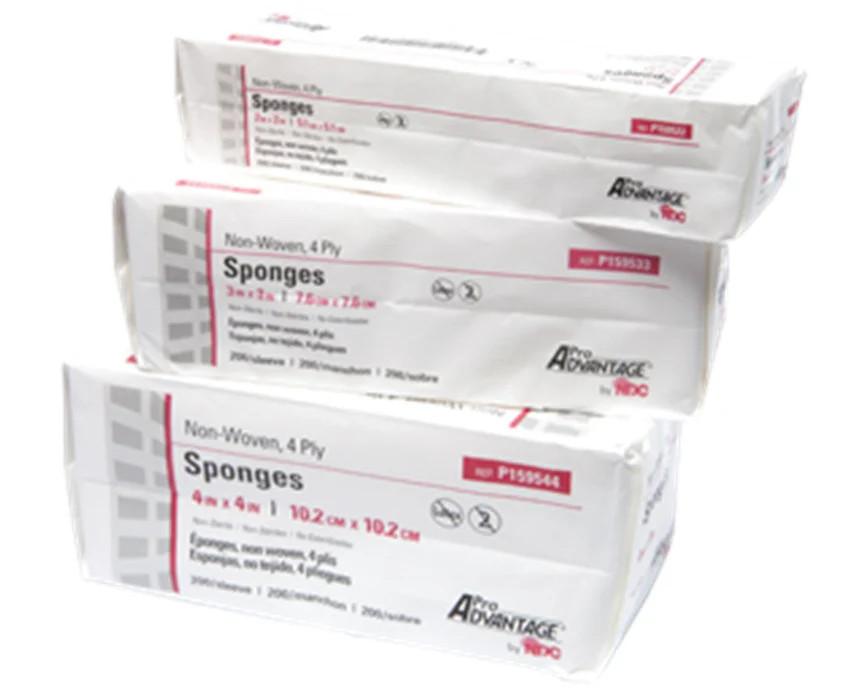 Pro Advantage Non-Woven Gauze Sponges
