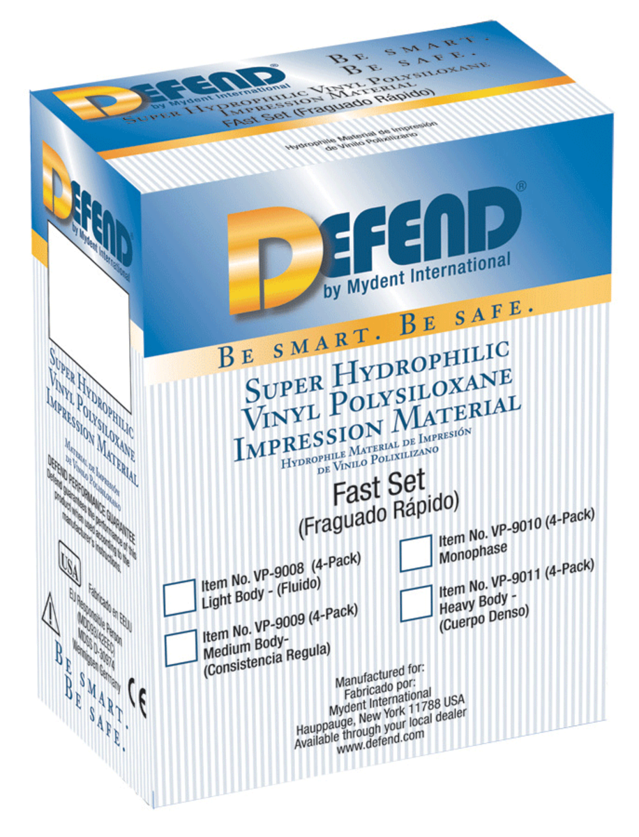 Mydent Defend Super Hydrophilic Vps Impression Material