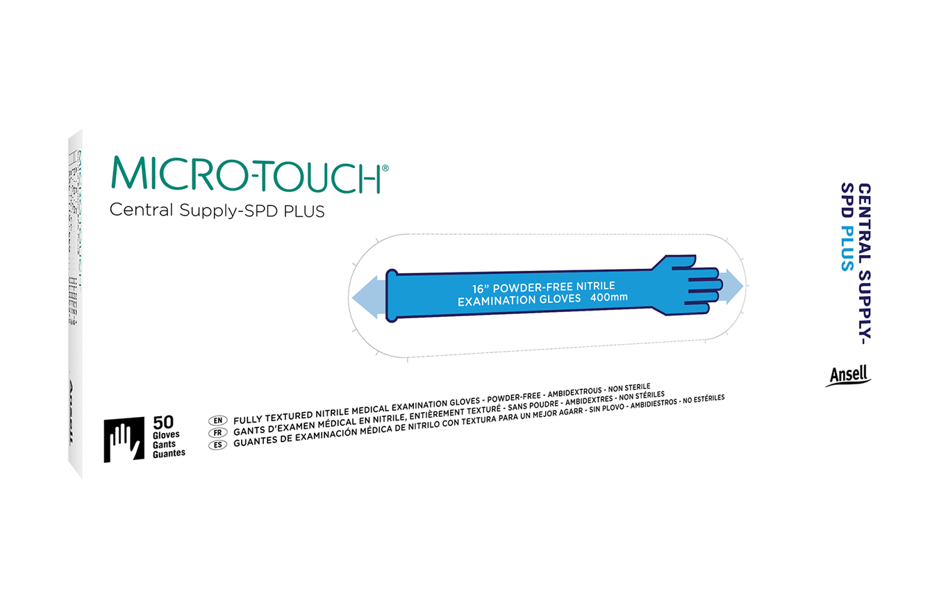 Ansell Micro-Touch Spd Plus Nitrile Gloves