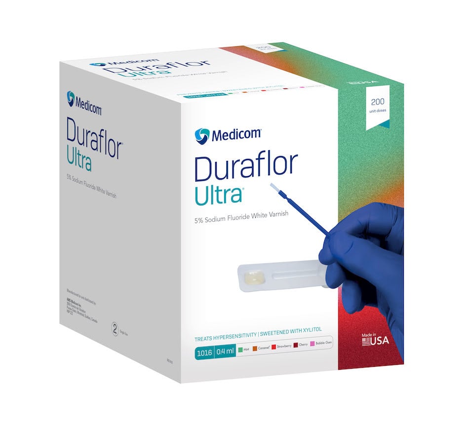 Duraflor Ultra 5% Sodium Fluoride White Varnish