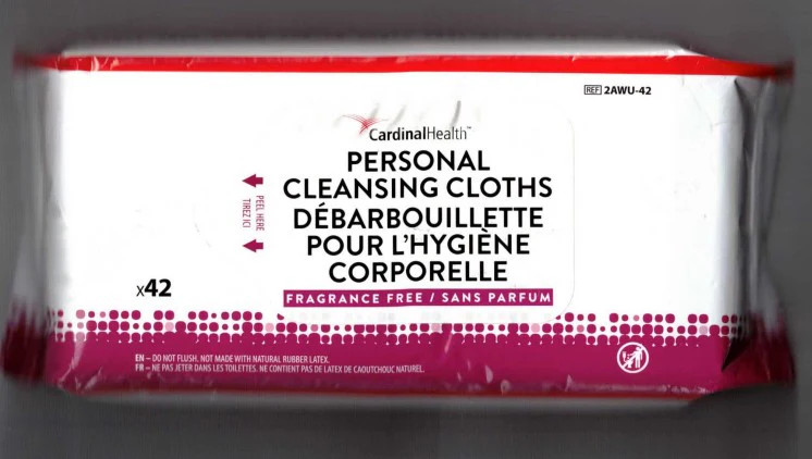 Cardinal Health Personal Cleansing Cloths