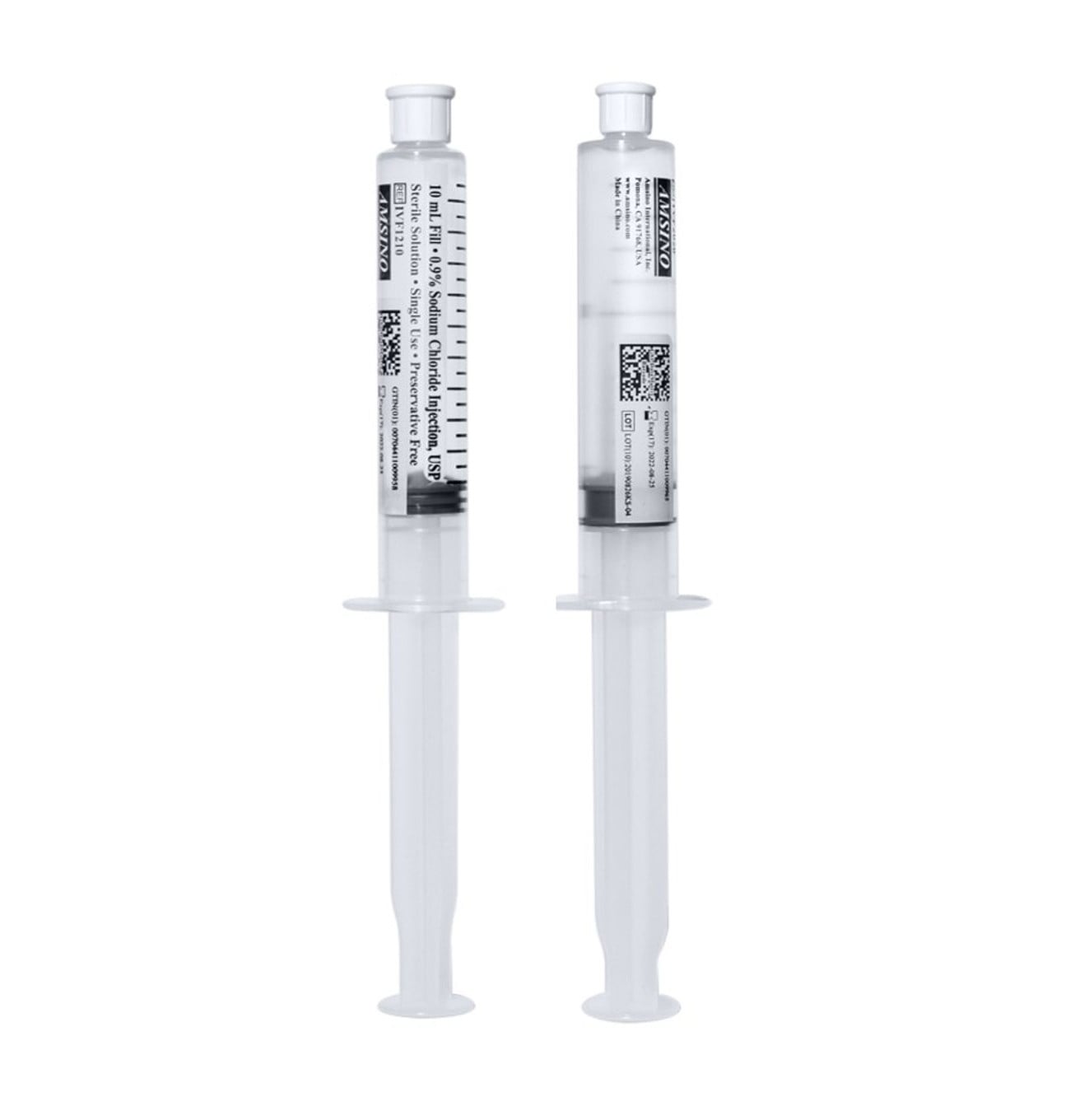 Amsino Amsafe Pre-Filled Saline Flush Syringe