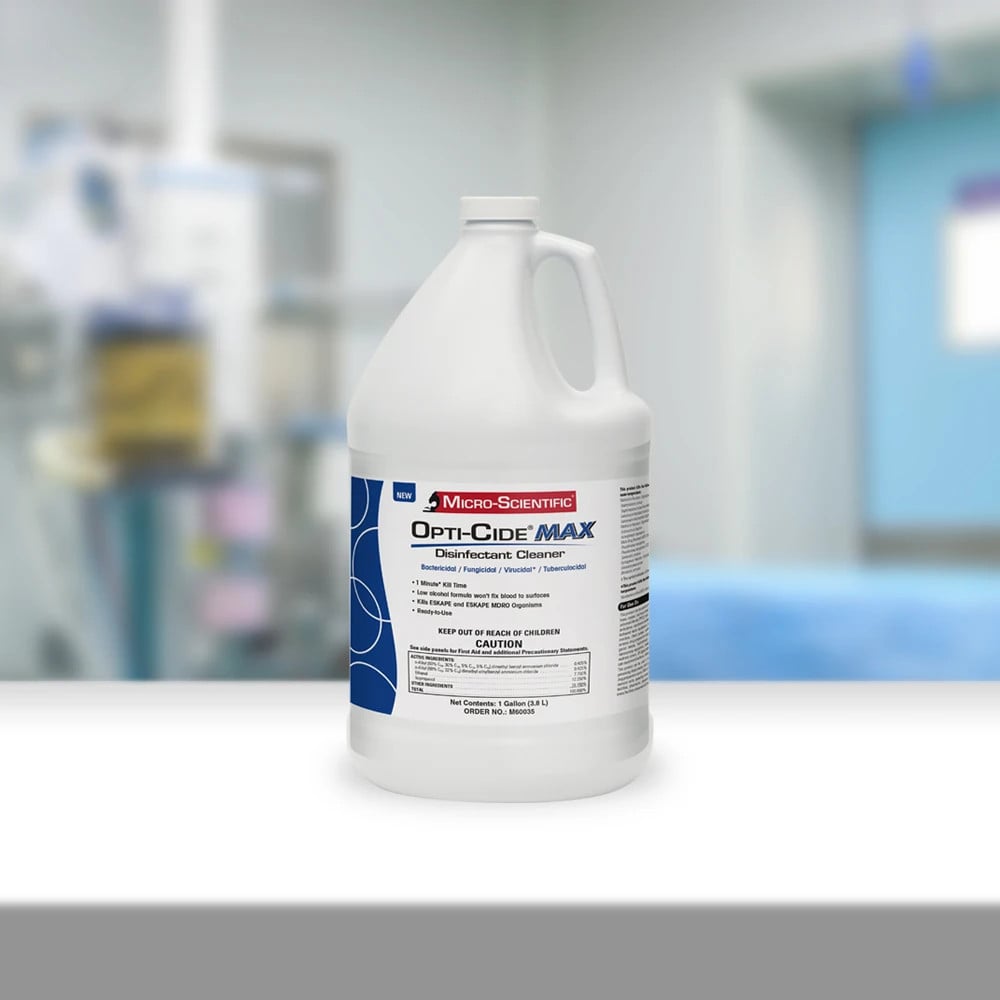 Micro-Scientific Opti-Cide Max Disinfectant Cleaner