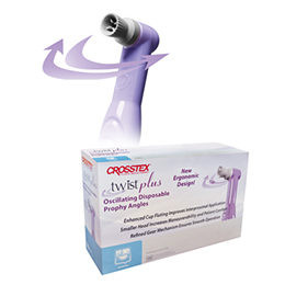 Crosstex Twist Plus Oscillating Disposable Prophy Angles