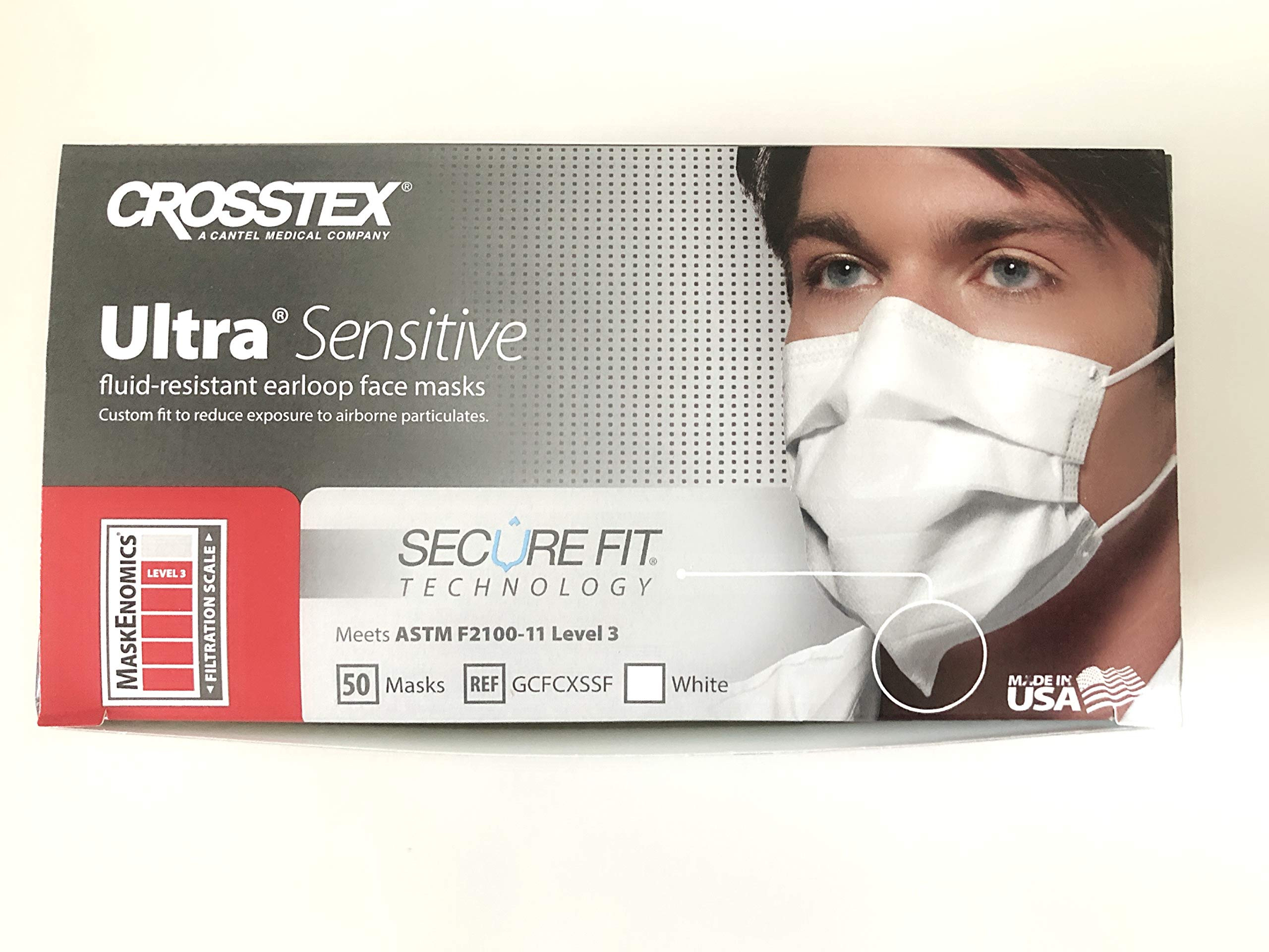 Crosstex Surgical Mask With Secure Fit Technology