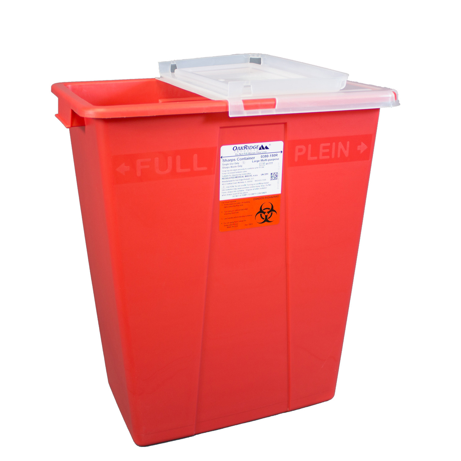 Oak Ridge Sharps Container 