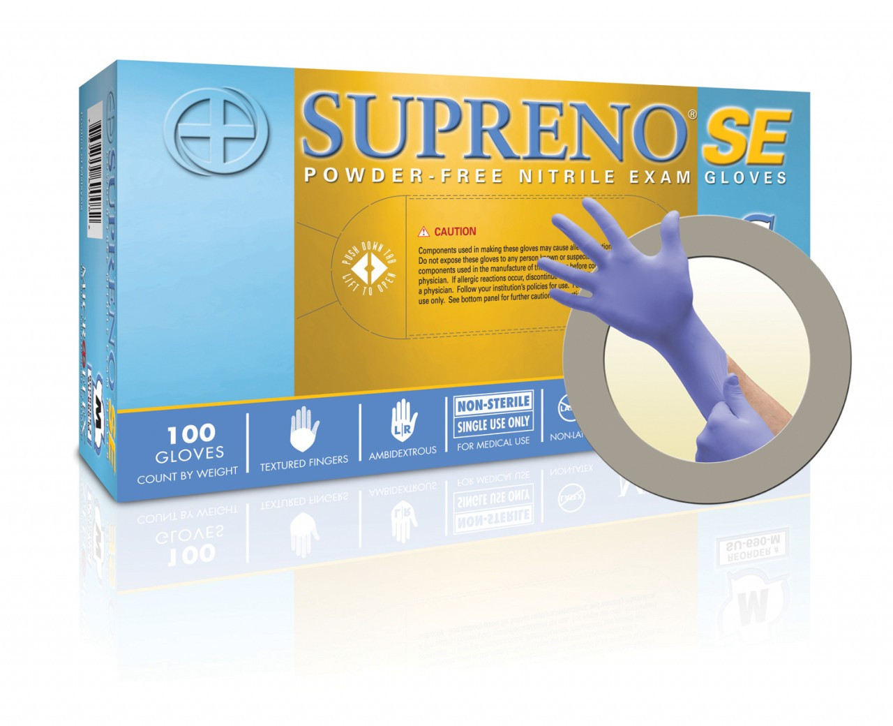 Supreno Se Powder-Free Nitrile Exam Gloves