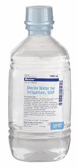 BAXTER STERILE WATER