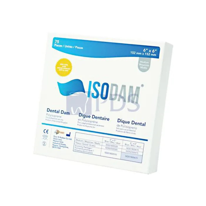Four D Rubber Isodam Dental Dam