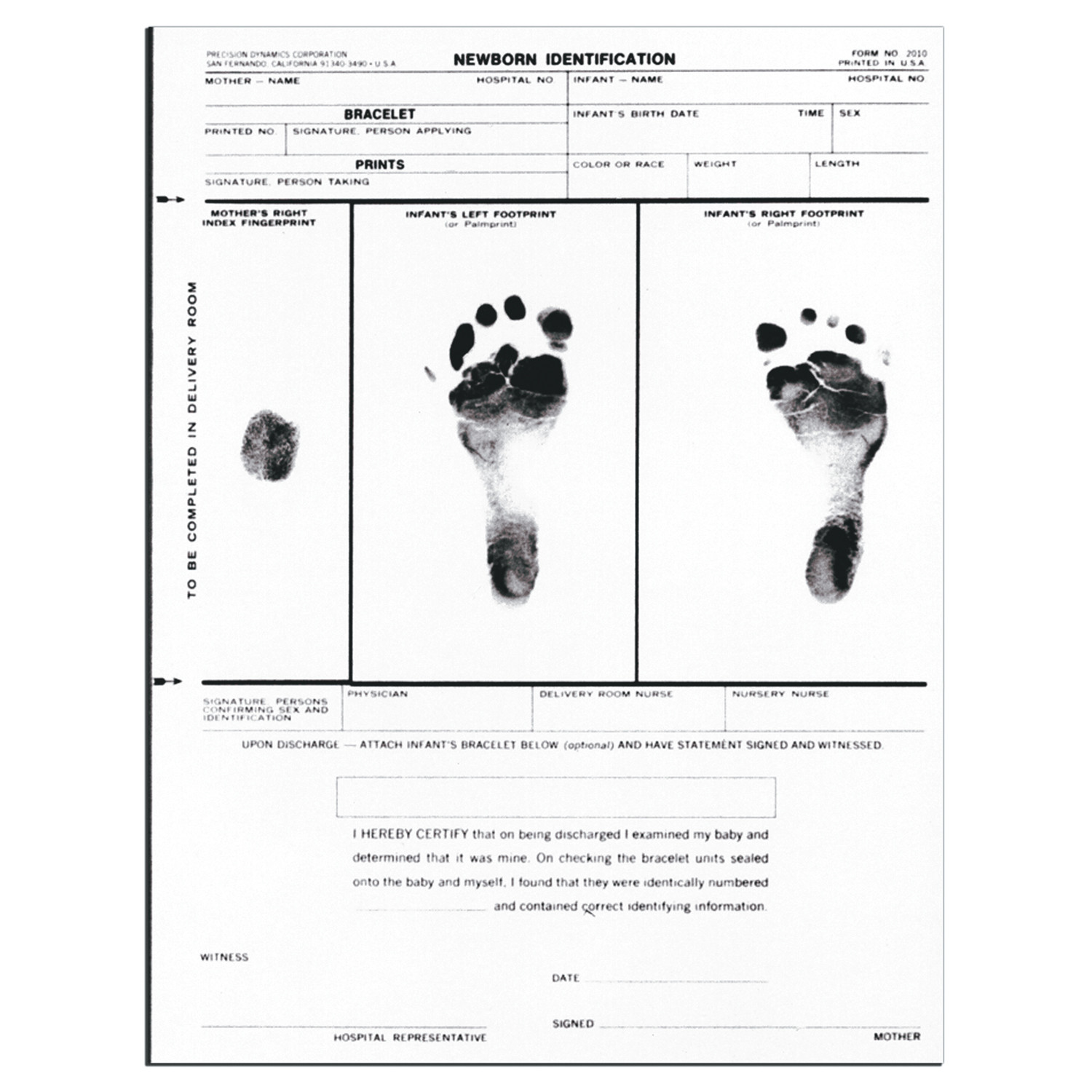 Precision Dynamics Kleen-Print Footprinter System