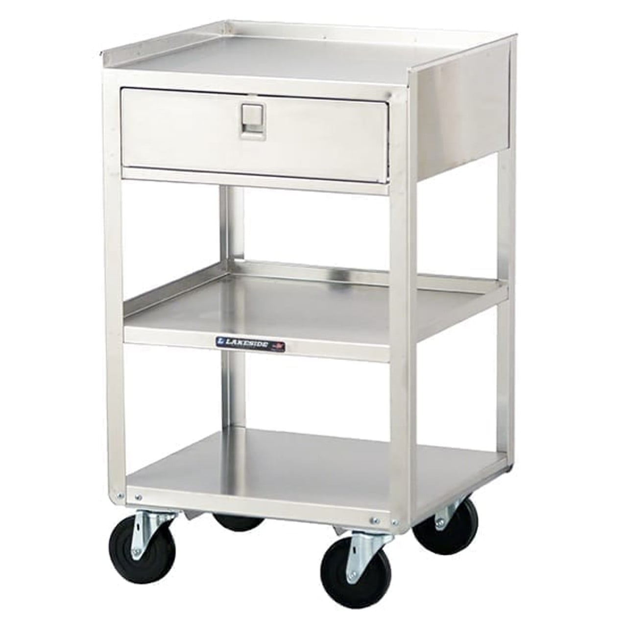 Lakeside Linen Carts - Stainless Steel