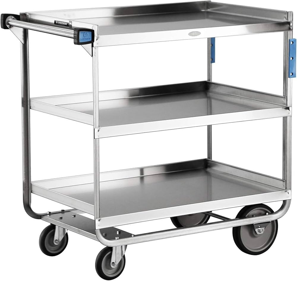Lakeside Utility Carts - Stainless Steel "U" Frame