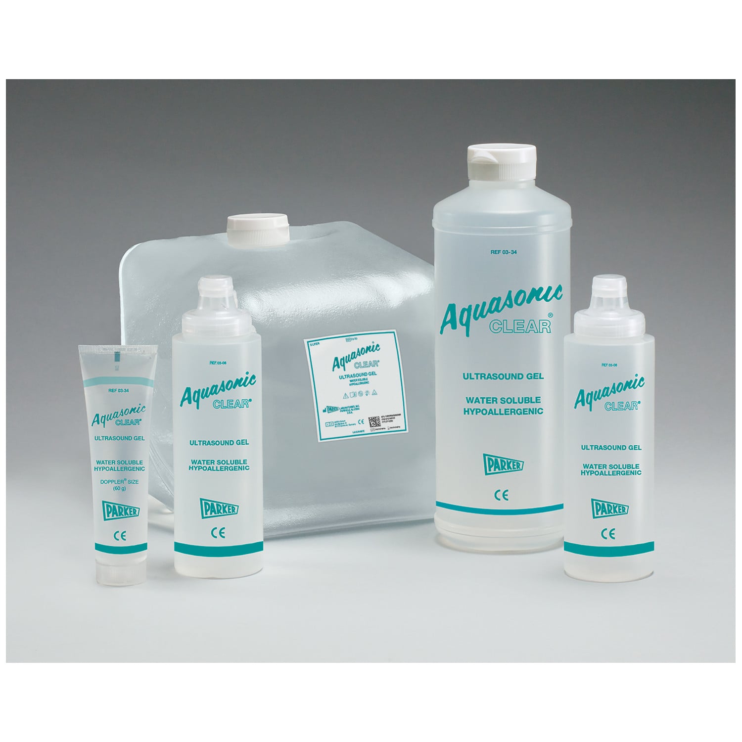 Parker Labs Aquasonic Clear Ultrasound Gel