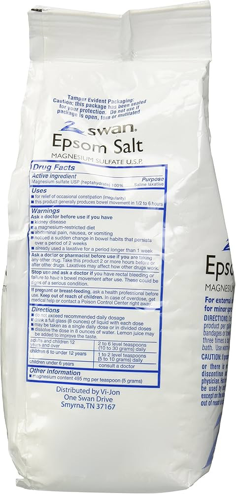 Cumberland Swan Epsom Salts
