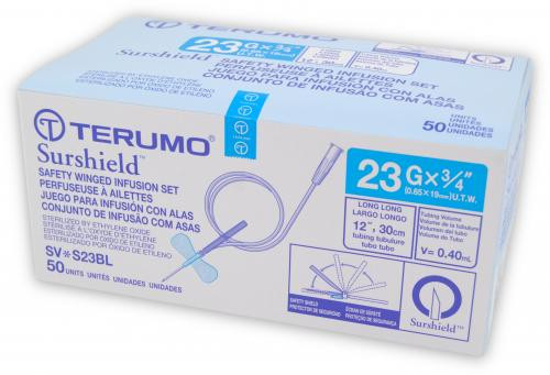 Terumo Surshield Winged Blood Collection & Infusion Sets
