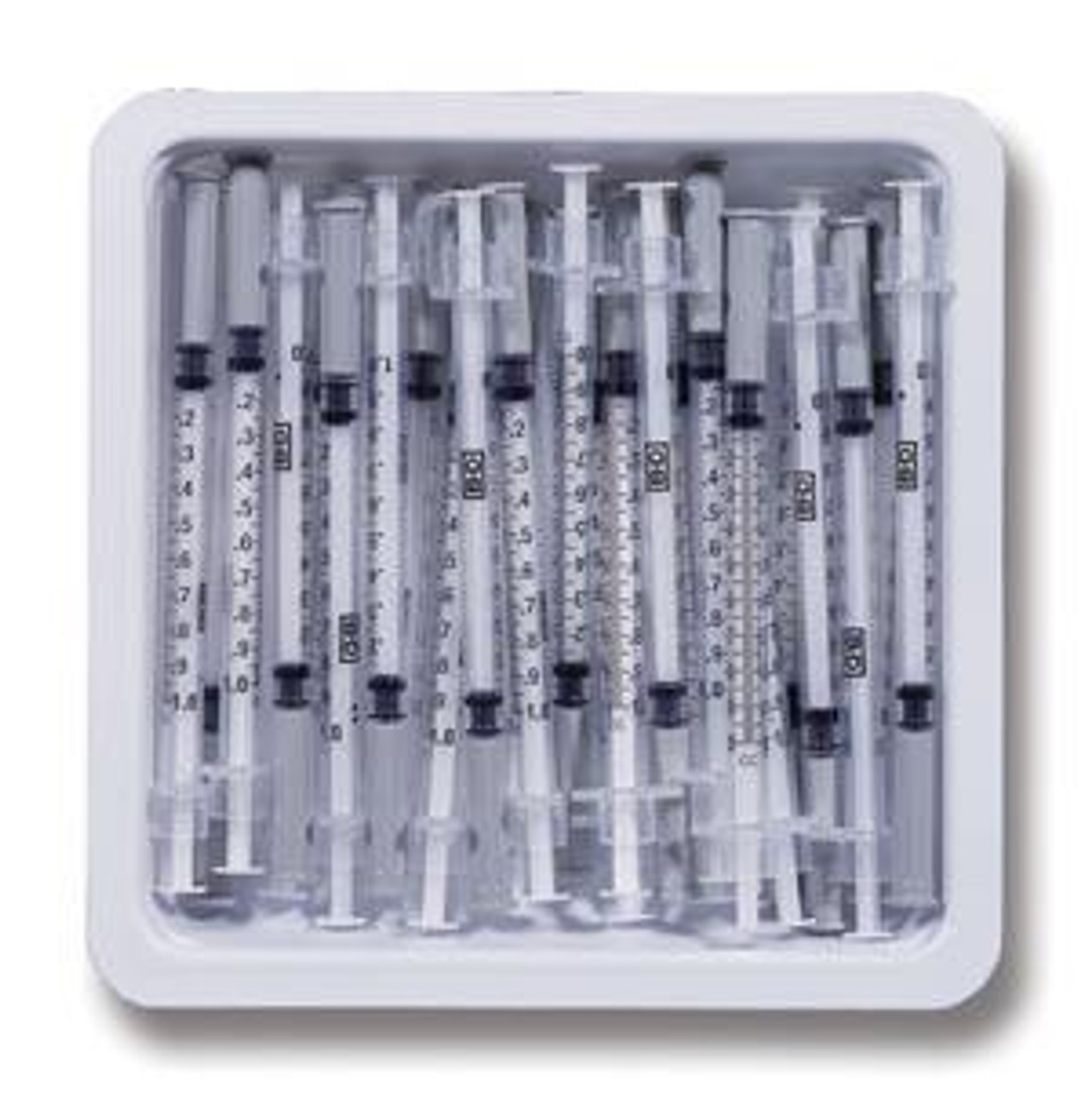 Bd Safetyglide Allergist Trays