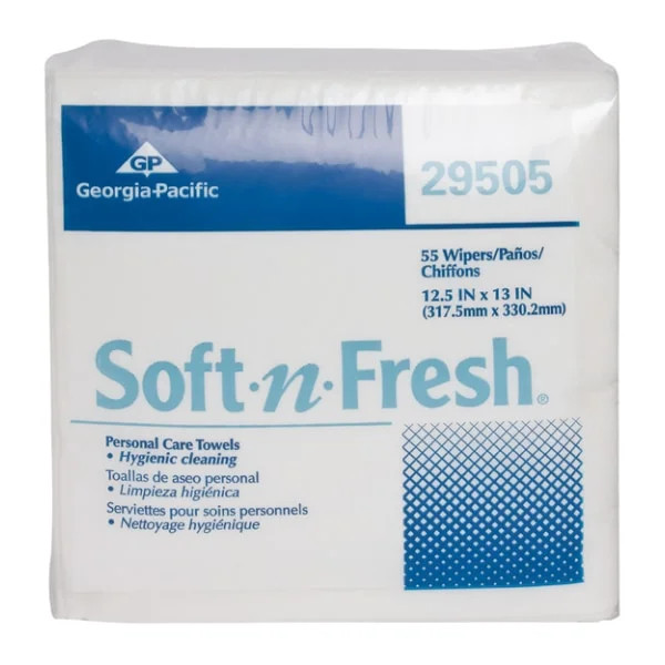Georgia-Pacific Soft-N-Fresh Patient Care Wiper