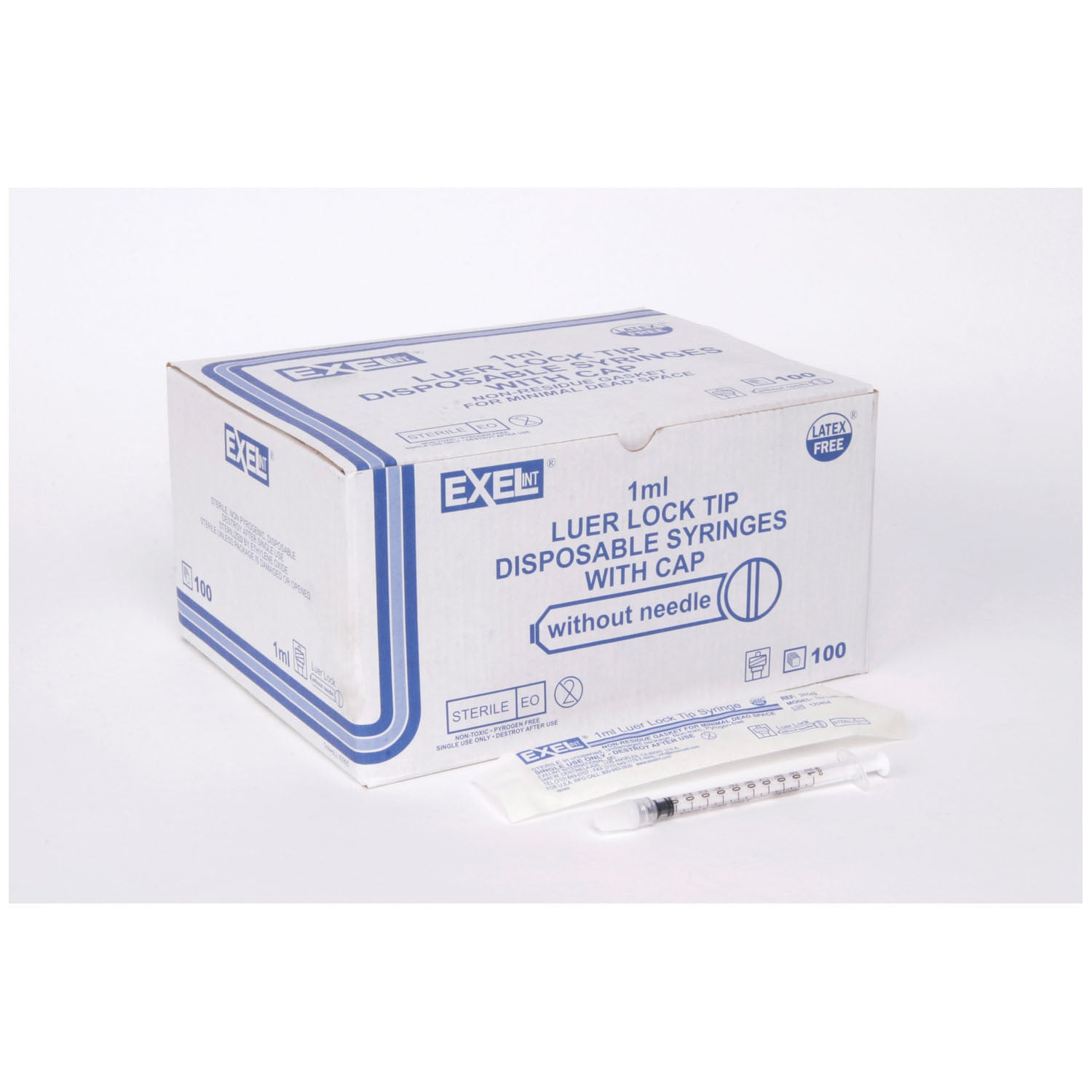Exel Tb Tuberculin Syringes With Luer Lock