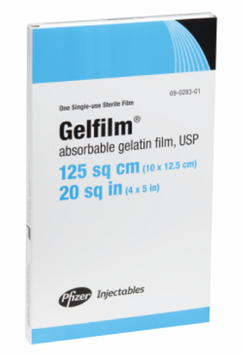 Pfizer Gelfilm Absorbable Gelatin Film