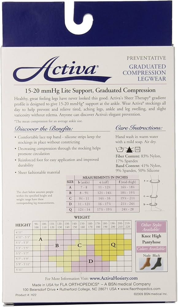 Bsn Medical Activa Sheer Therapy Stockings